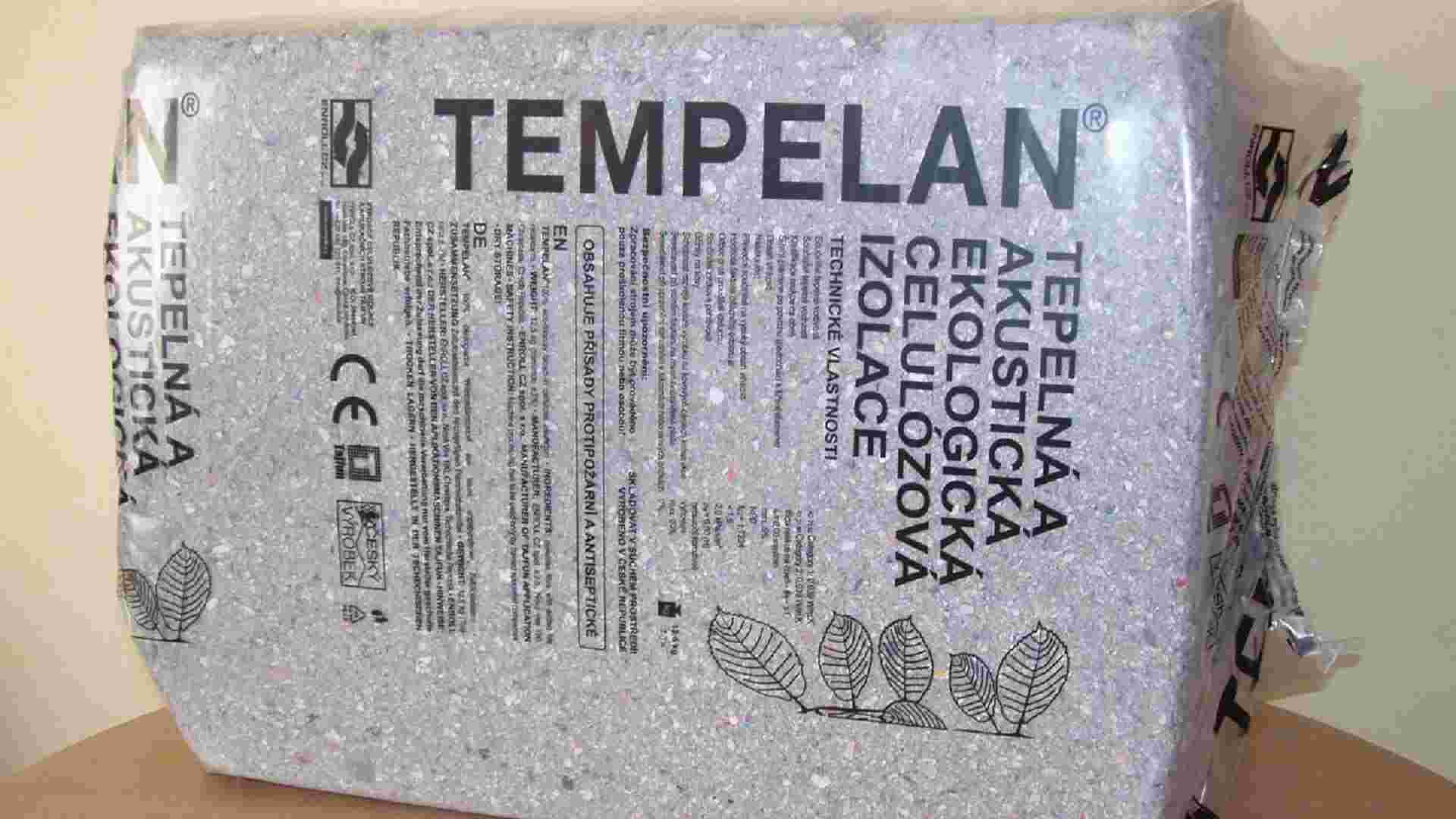 tempelan 100% ekologická foukaná izolace